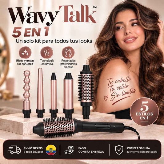Wavy Talk 5 en 1 | Un solo kit para todos tus looks